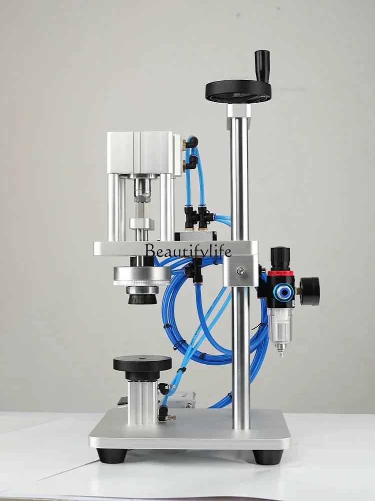 

yj15 Sealing Machine Pneumatic Capping Machine Capping Machine Nozzle Aluminum Plastic Cover Rolling