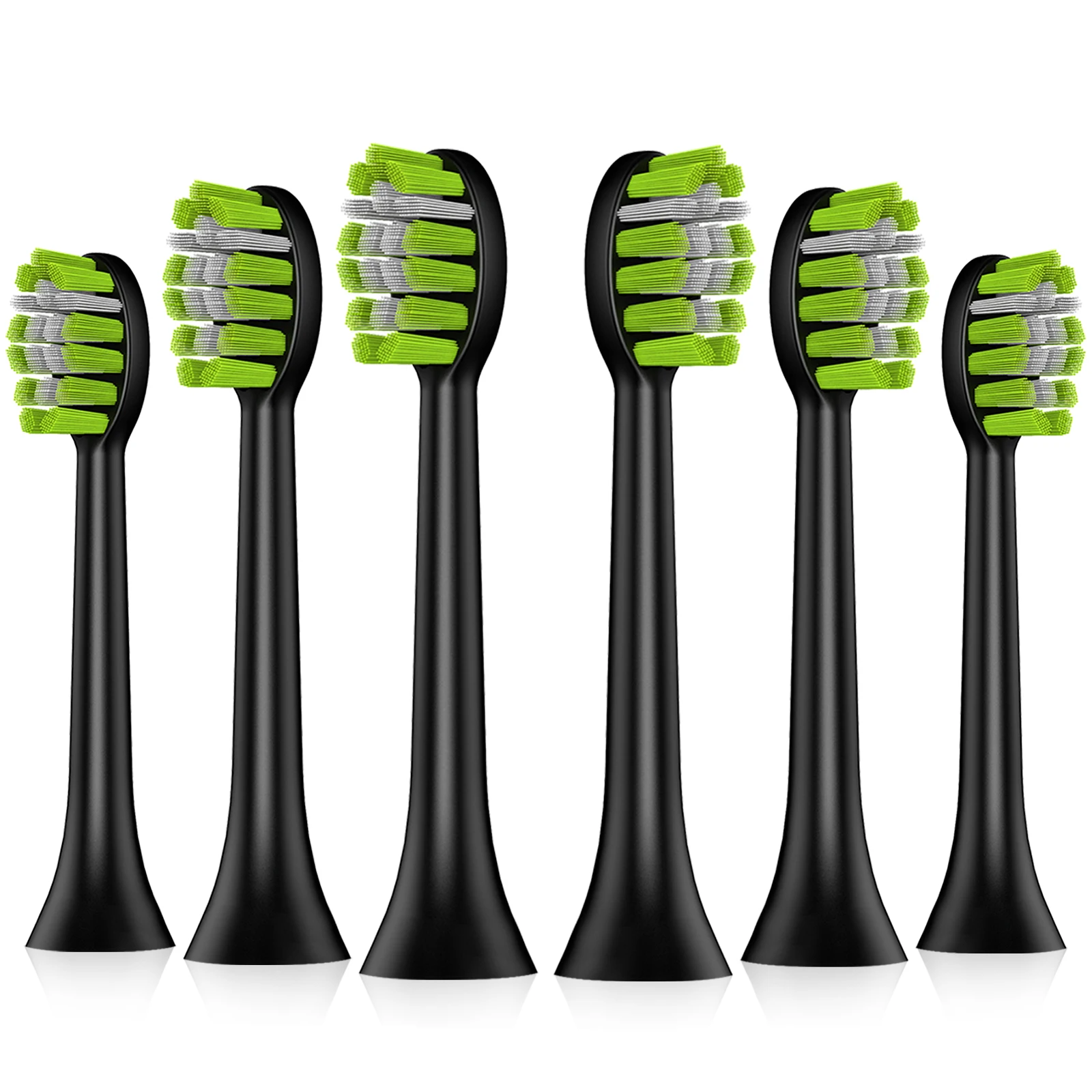 

Совместимые сменные насадки Dr.Yadent YD05, набор из 4/6/8 шт., мягкая щетина для ухода за чувствительными деснами, глубокая очистка зубов, зазор