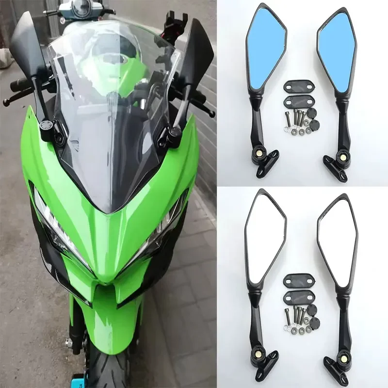 

Для Kawasaki Ninja 250 300 400 650 Ninja250SL Z400 Z650 EX300 EX400 EX650 мотоциклетные боковые зеркала заднего вида аксессуары