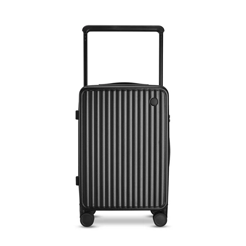 Valise à roulettes large pour femme, petit sac d'embarquement léger, muet, roue universelle, bain, durable, valise de voyage, 20 po, 24 po