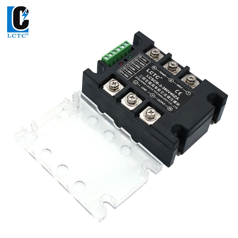 Three Phase 380V 220V 25A 40A 60A 100A 150A 200A Fully Isolated Intelligent AC Voltage Regulator Module