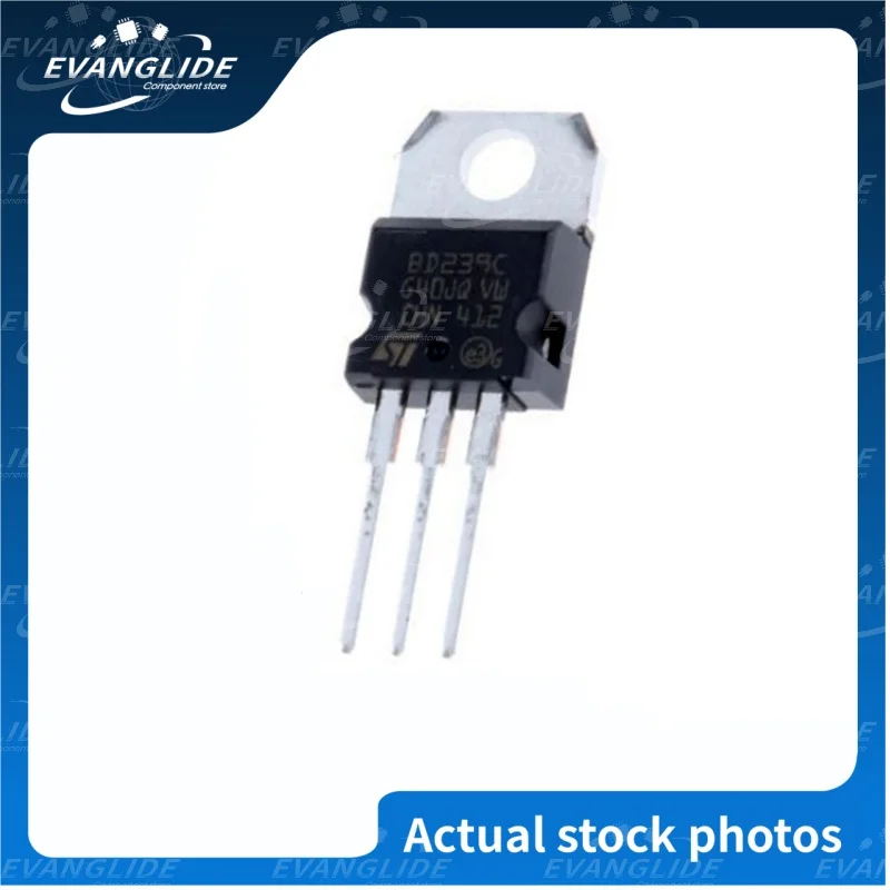 10 PSC/LOT BD239C Orginal & New  BJT - Bipolar Junction Transistor (BJT) BJT, SOT-23, 65V, 101mA, PNP