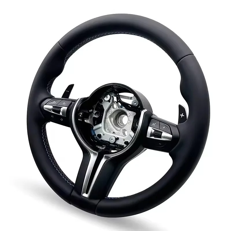 Customized Microfiber Leather Car Steering Wheel For BMW F10 F15 F31 F40 X3 X4 X5 X6 E83 X5 E70 E91 540i M550i Steering Wheel