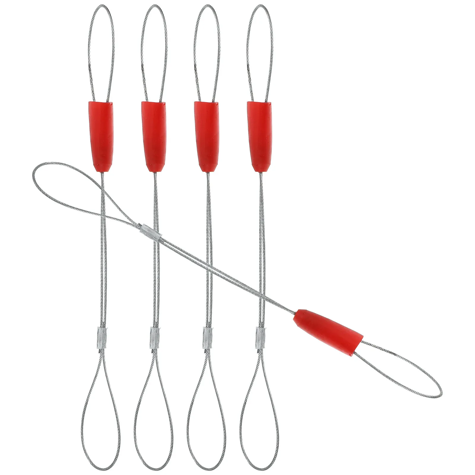 5Pcs Wire Threader Cable Puller Fish Tape Fastener Durable Electrician Wire Traction Hand Tool Fish Tape Fastener Tools