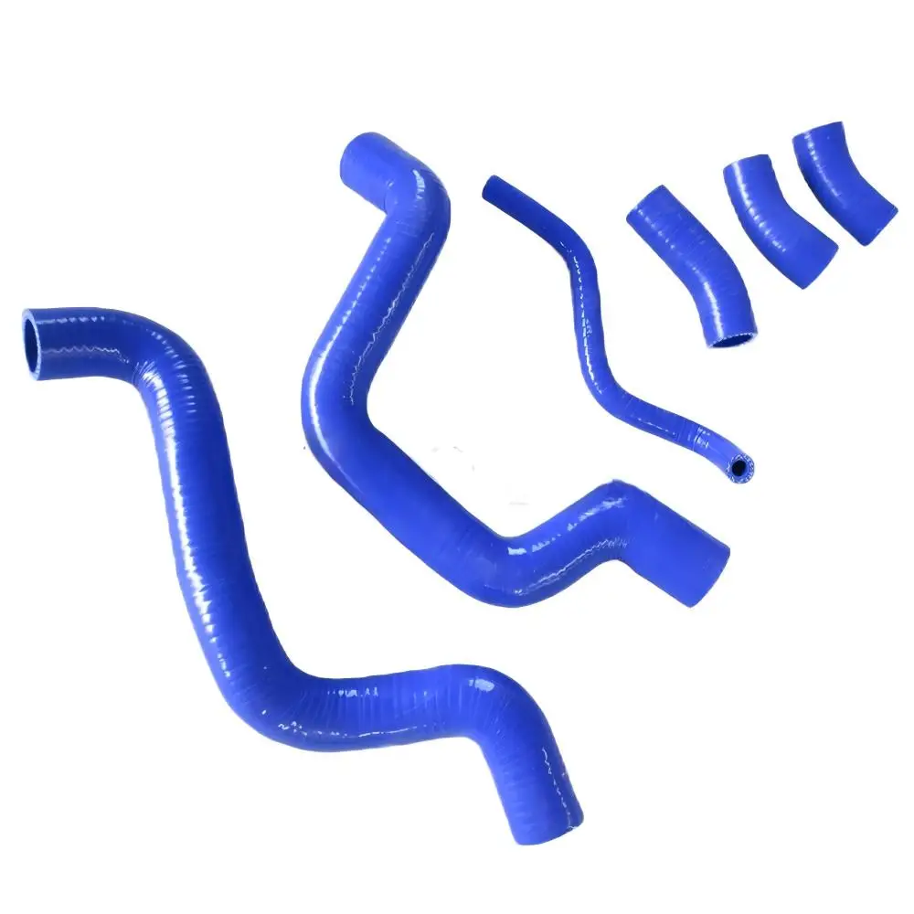 Silicone Radiator Coolant Hose Kit for Suzuki SV650 K3 2003-2012 - High Quality 6pc Motorcycle Cooling Pipe Replacement