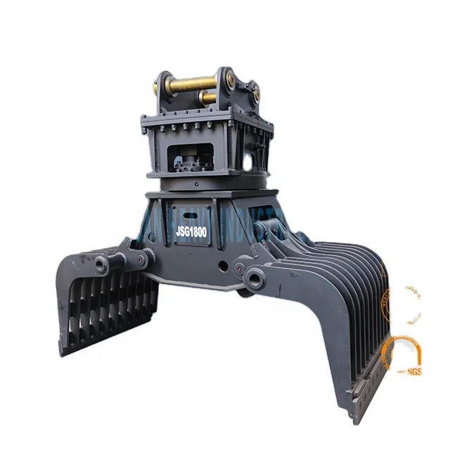 

JISAN Hydraulic Grapple Scrap Grapple For 30ton Excavator For 29 Ton Excavator, EC290 Grapple