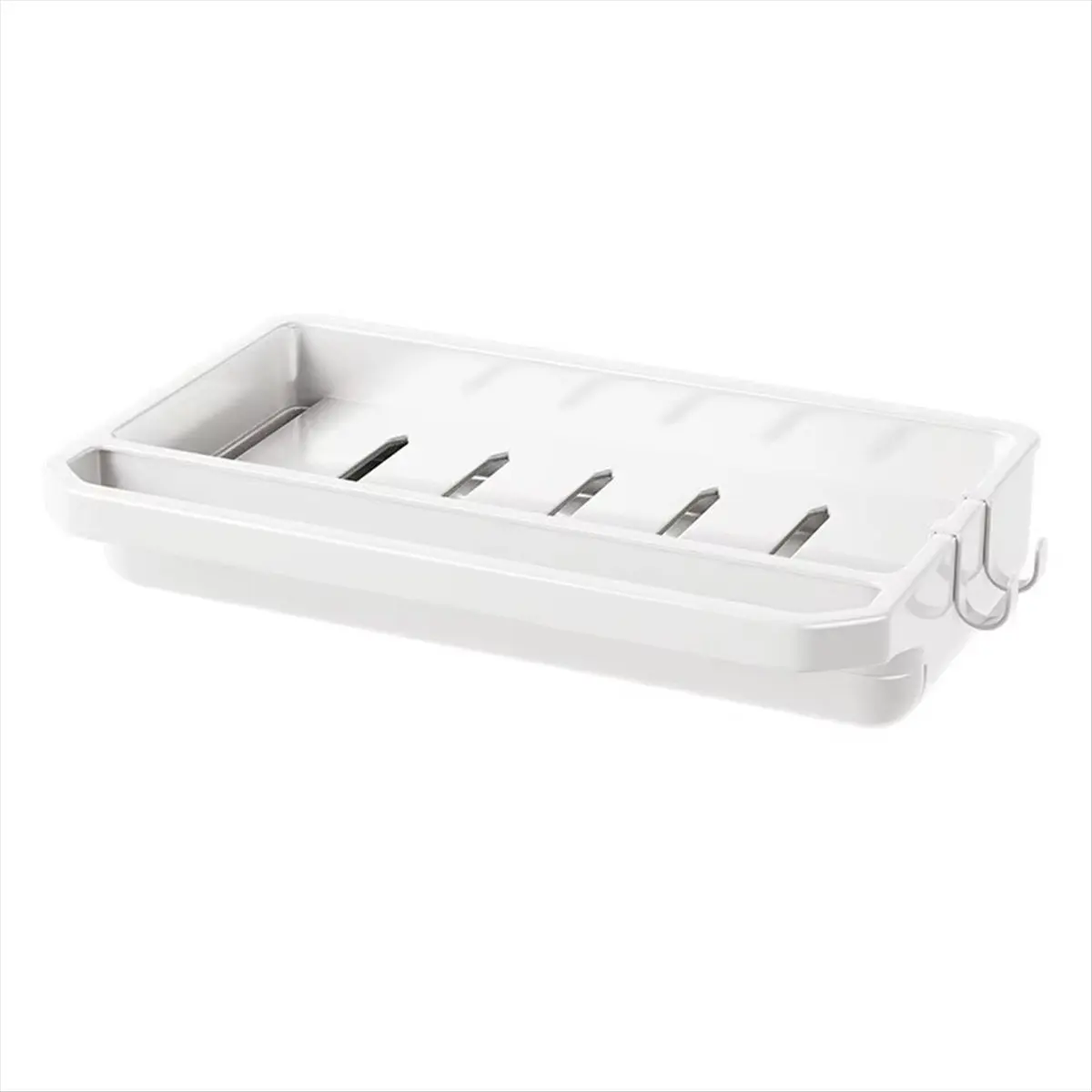 TOP RATED~Wall-Mounted Kitchen Storage Rack with Drainage Cloth and Dishwashing Towel Holder - Space-Saving, Easy to Install