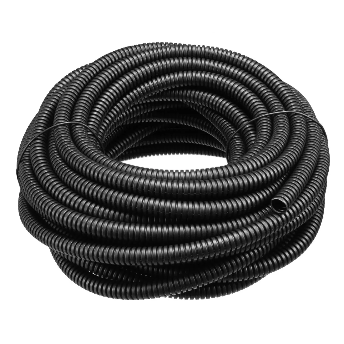 

10M 6x9mm PP Flexible Corrugated Conduit Tube Black Corrugated Pipe Wire Hose Protector Electrical Wire Protection Accessories