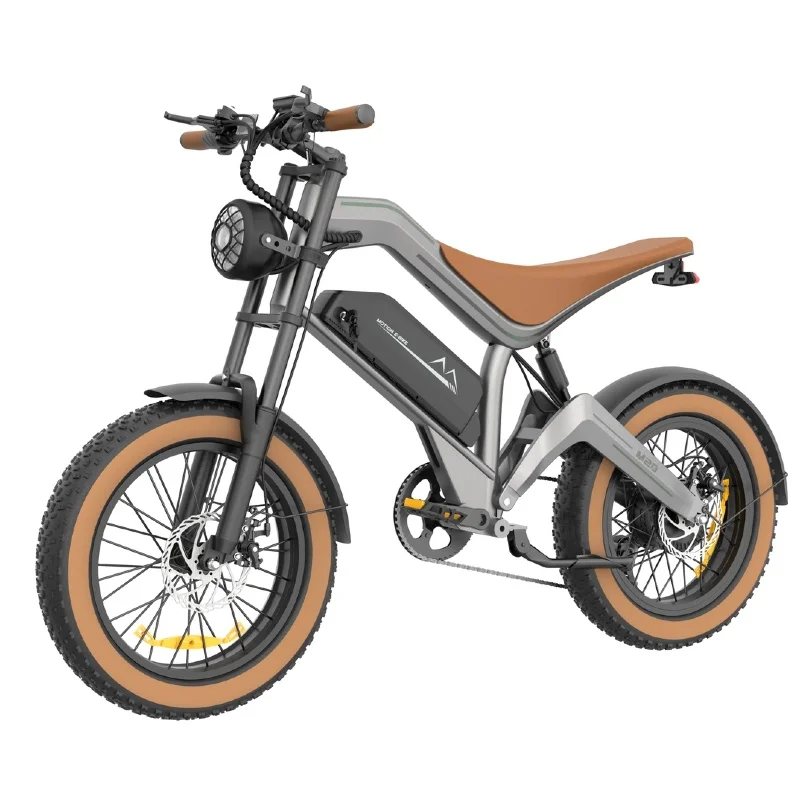 E-bike Peak 1500W 48V15.6AH Lithium Battery Off-Road Electric Bike Hydraulic Brake 20*4 inch Fat Tire Mountain Electric Bicycle