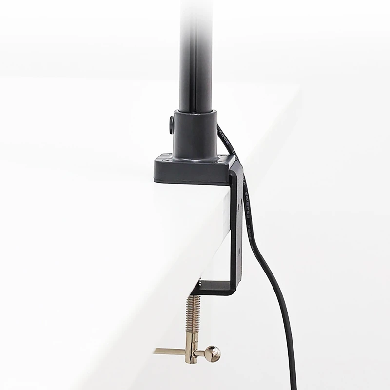 Lampada da tavolo con telecomando da 24W lampada da tavolo con Clip a LED a doppia testa per illuminazione dell'ufficio domestico lampada regolabile per la protezione degli occhi