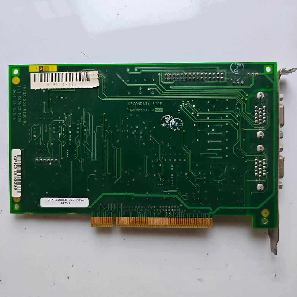 

For COGNEX Industrial Video Capture Card VPM-8100LQ-000 RevA