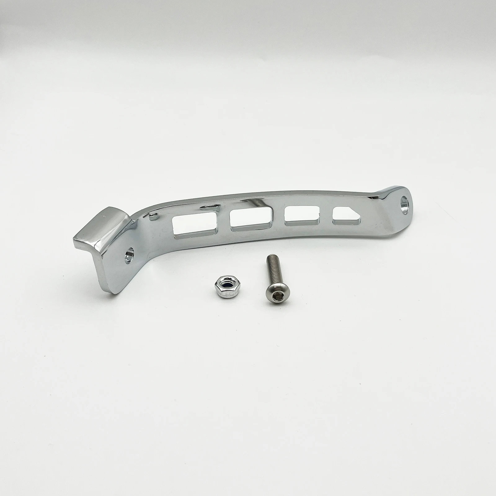 Chrome Motorcycle Foot Pedal Support Stand Kickstand Extension Kit For Harley Sportster XL 883 1200 XLH EFI XLC 1100 Roadster