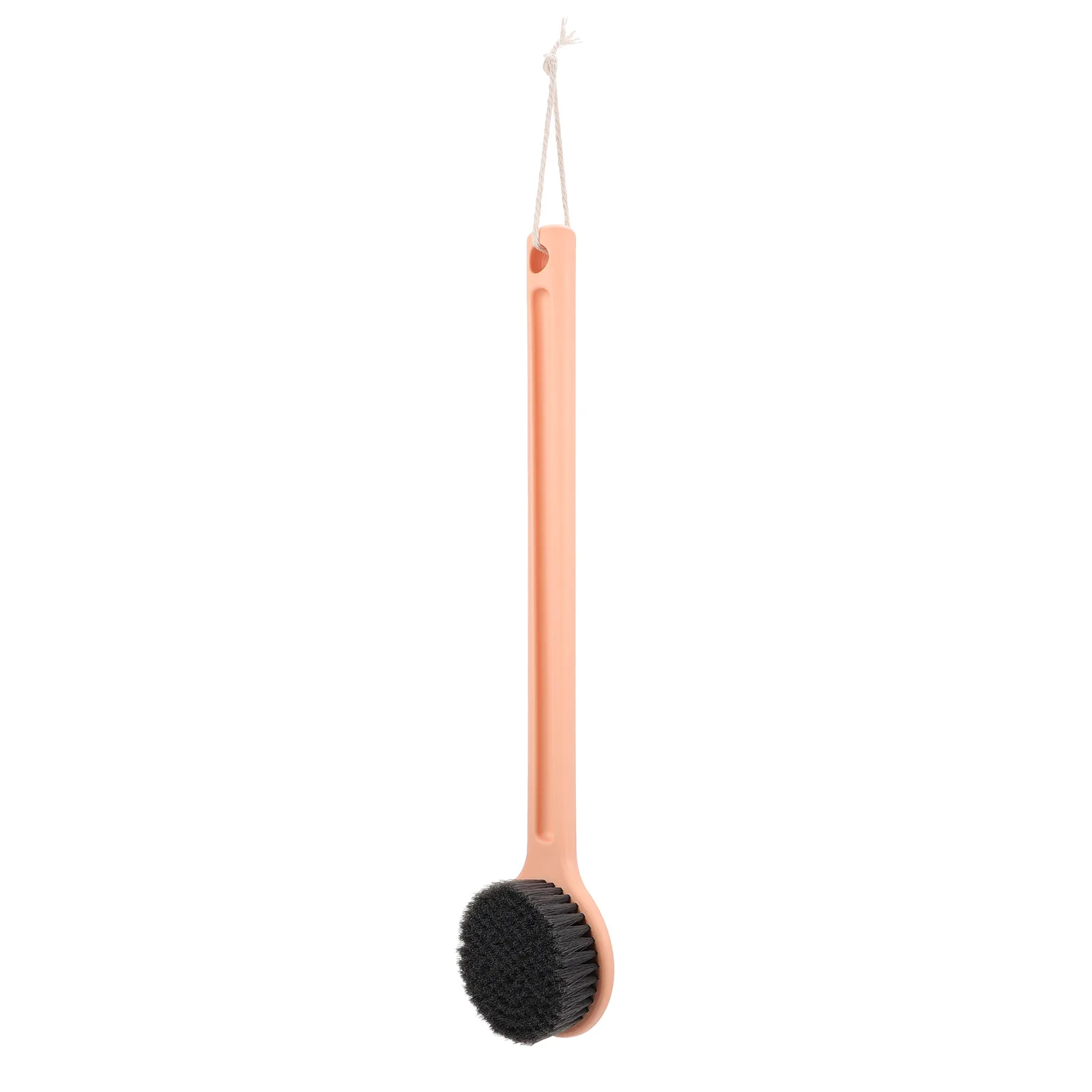 

Plastic Bath Brush Long H Scrubber Gentle Bristles Durable Solid Bath Accessories Skin Care