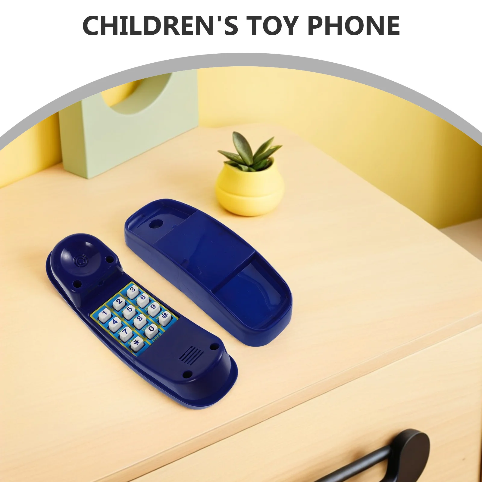 

Plastic Kids Phone Learning Mobile for Children Interactive Educational Features Fun Engaging Way to Develop Cognitive Skills