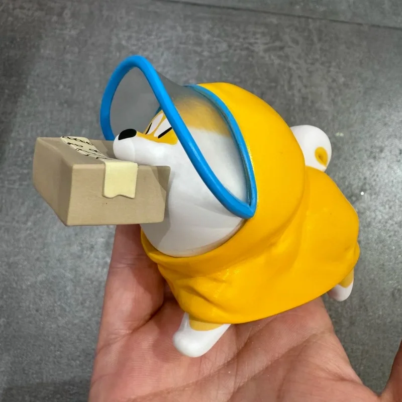 本物の柴犬ライフダイアリーシリーズブラインドボックスコレクションモデルかわいいアニメフィギュア人形ミステリーボックス装飾サプライズギフトおもちゃ