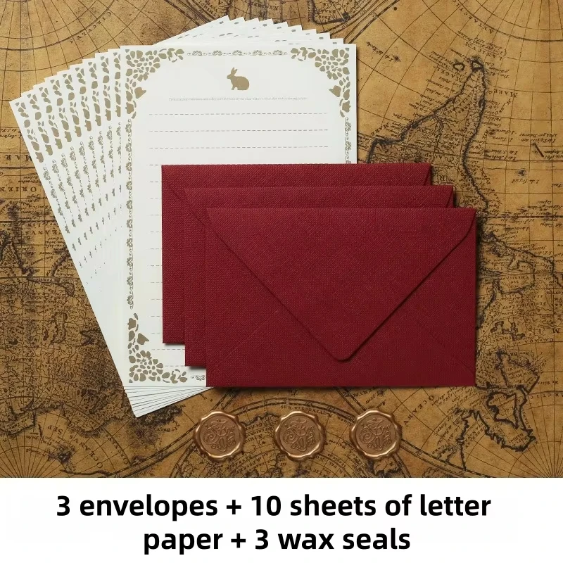 16 Buah Set Alat Tulis Tekstur - Wax Seal Letter Kit ulasan dan harga