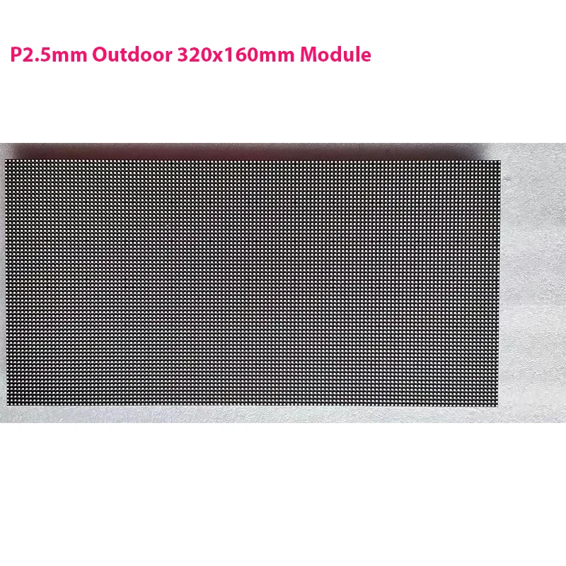 P2.5 Outdoor 320*160mm High Resolution 128*64pixel Led Display Module Waterproof HD Full Color Led Display LED Screen