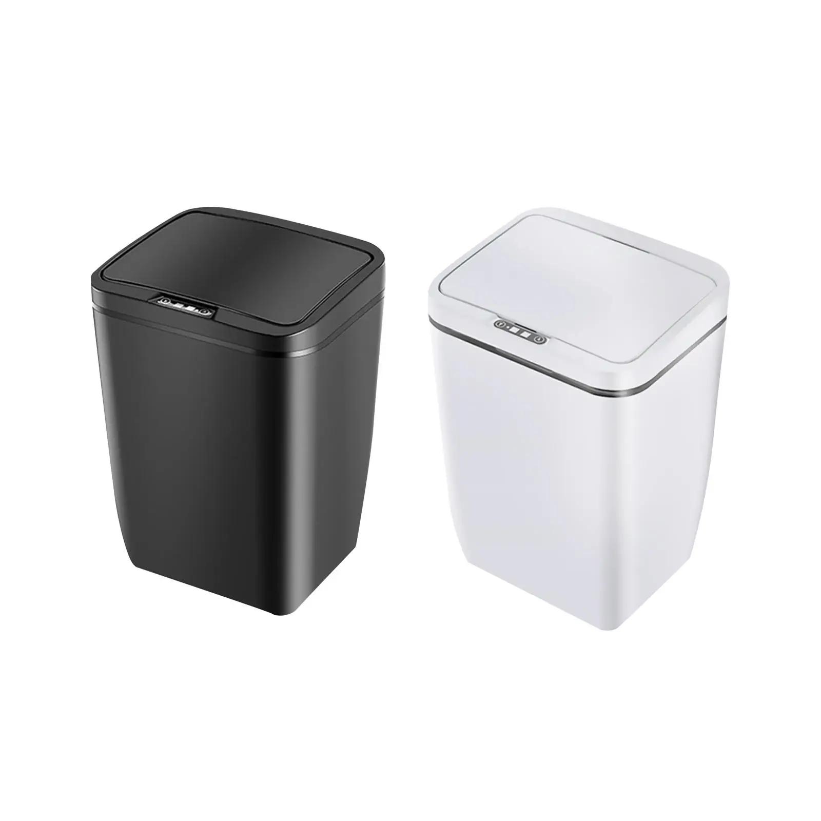 

Electric Garbage Bin Portable Intelligent Induction Trash Bin Automatic Garbage Can for Outdoor Bedroom Office Living Room Home