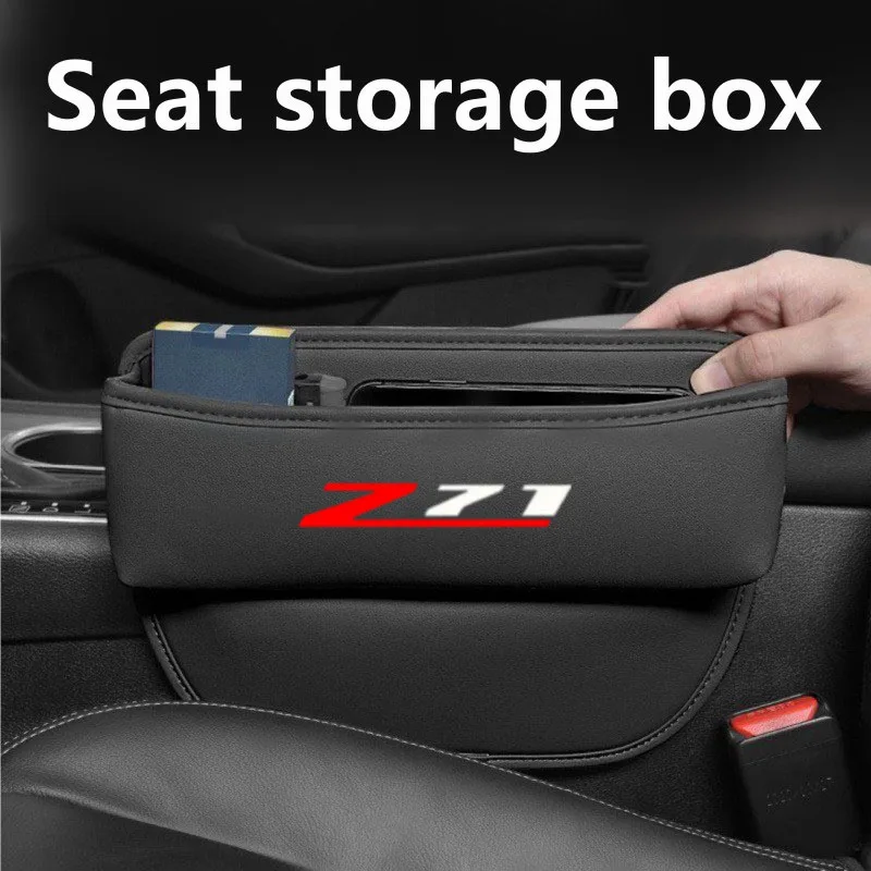 

Multifunction Car Seat Gap Organizer Seat Crevice Slot Storage Box for Chevrolet z71 suburban colorado silverado s10 z71 4x4 off