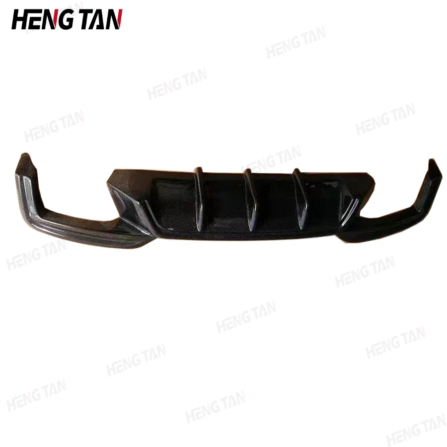 High quality Carbon Fiber Car Rear Bumper Diffuser For BMW 6 serie M6 F06 F12 F13 Rear Splitters Spoiler Back lip shunt body kit