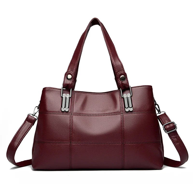 

Luxury Designer Handbag Brand High Quality Soft Leather Bags Sac Crossbody Shoulder Bag for Womens 2024 Casual Tote Bag Bolsos