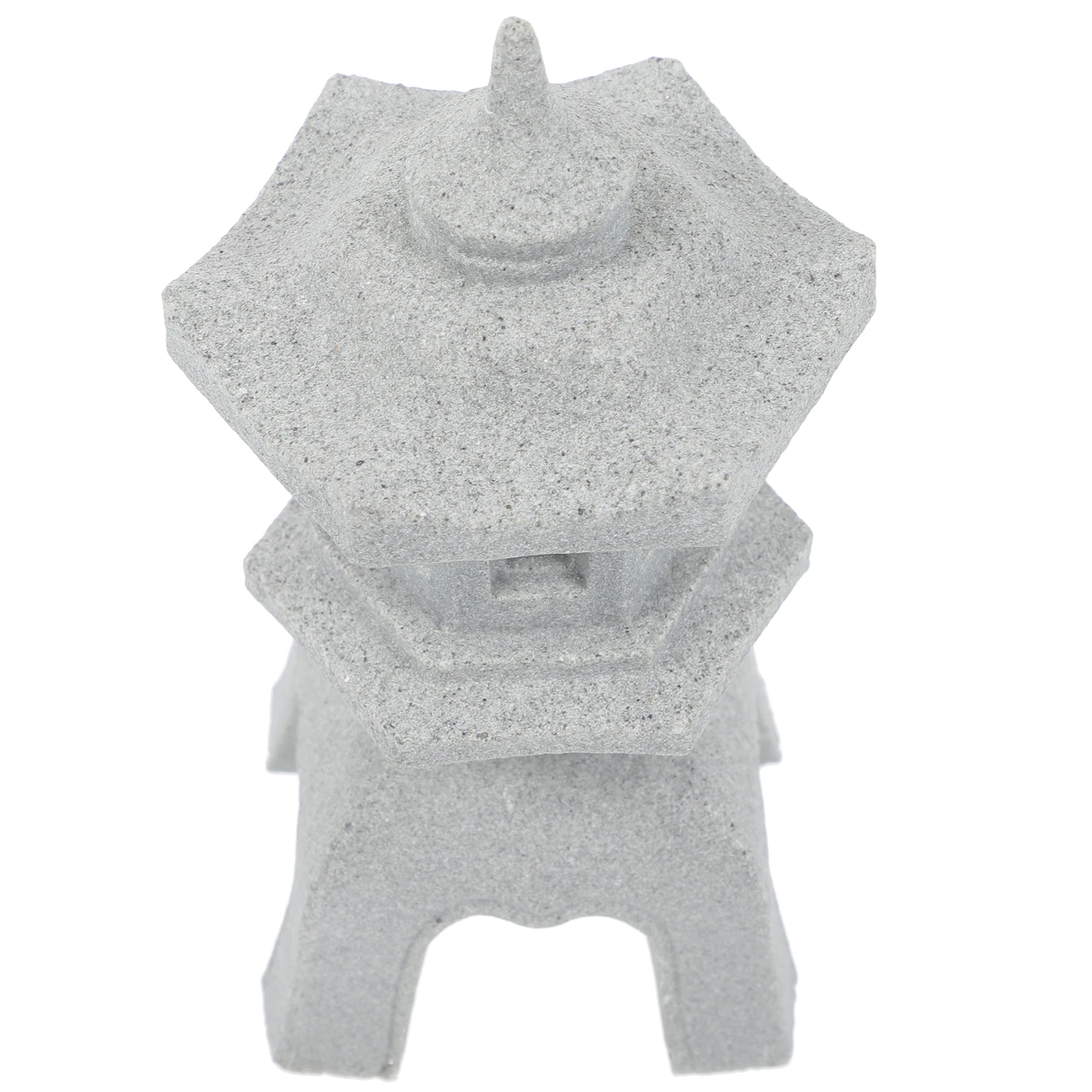 

Stone Lamp-Shaped Aquarium Decoration Compact Durable Fish Tank Ornament Micro Landscape Decor Realistic Design