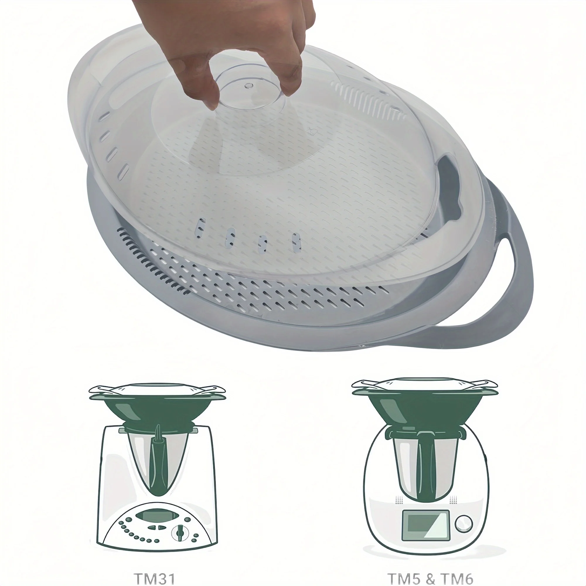 Copertura trasparente visibile - Kitchen Gadgets Thermomix recensione e prezzo