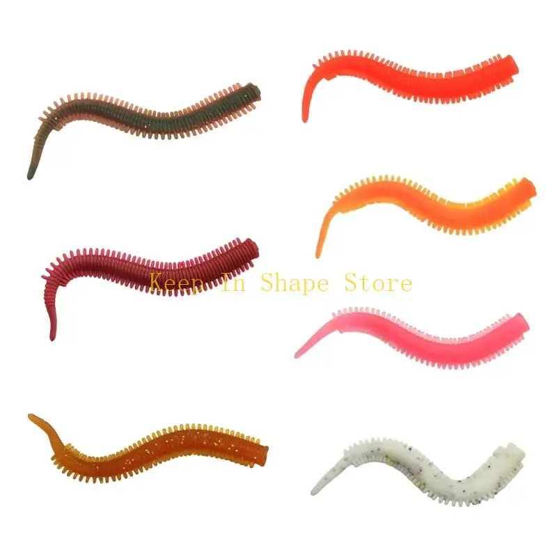 U1JC Fishing Tackle Accessory Fishing Wobbler Artificial Sandworms