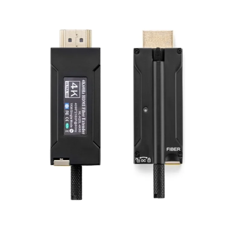 

Mini-type 4K60Hz HD-MI Video Converters Over Optical Single Mode Fiber