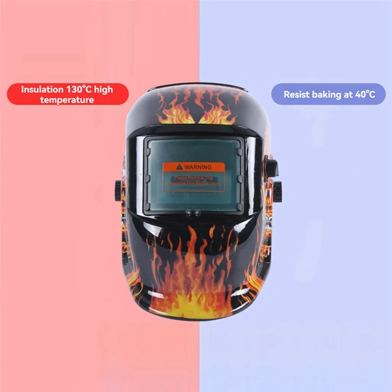 

Headwear Welding Cap Welding Mask Automatic Dimming Glasses Shield Half Mask Welding Goggles-AT64