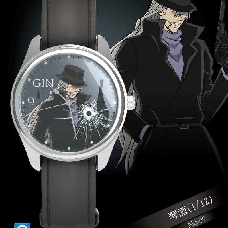 2025 Echte Conan verschwindet Uhrenserie Blindbox Spielzeug Anime Peripherie Niedliche Cartoon Kinder Erwachsene Uhr Geschenkzubehör