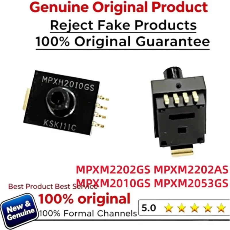 1Pcs New original MPXM2202GS MPXM2202AS MPXM2010GS MPXM2053GS Pressure Sensor MPXM2053GST1 MPXM2202GST1 MPXM2010GST1