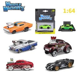 Maisto 1:64 Dodge Ford Chevrolet Shelby Muscle Alloy Transports Car Model Metal Toy Miniature Scale Car Vehicles Model Kids Gift