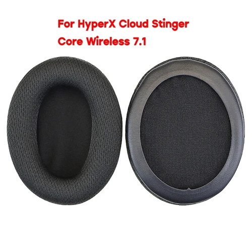 Imagen 2 del producto Almohadillas de repuesto para auriculares HyperX Cloud Stinger Core, almohadillas para los oídos inalámbricas 7,1, esponja de memoria