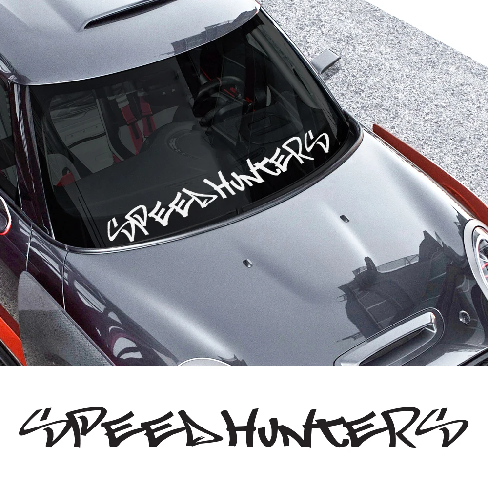 Creative Speed Hunters Car Sticker Auto Windshield Window Side Body Decoration Vinyl Decor Decal Motorcycle Tuning Accessories