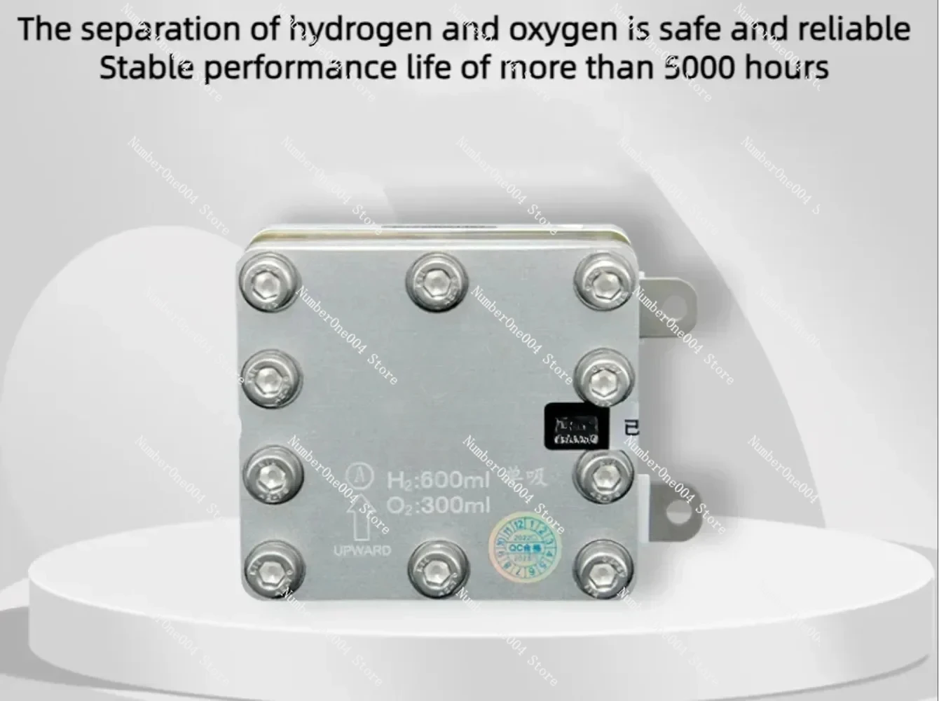 600ml single  hydrogen generator PEM electrolytic cell hydrogen rich water hydrogen