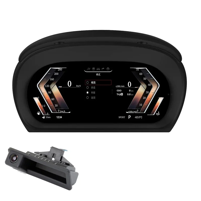 2024 Latest Original Car Gauge Digital Instrument Cluster for  3 Series E90 E91 E92 E93 LCD Speed Meter Dashboard