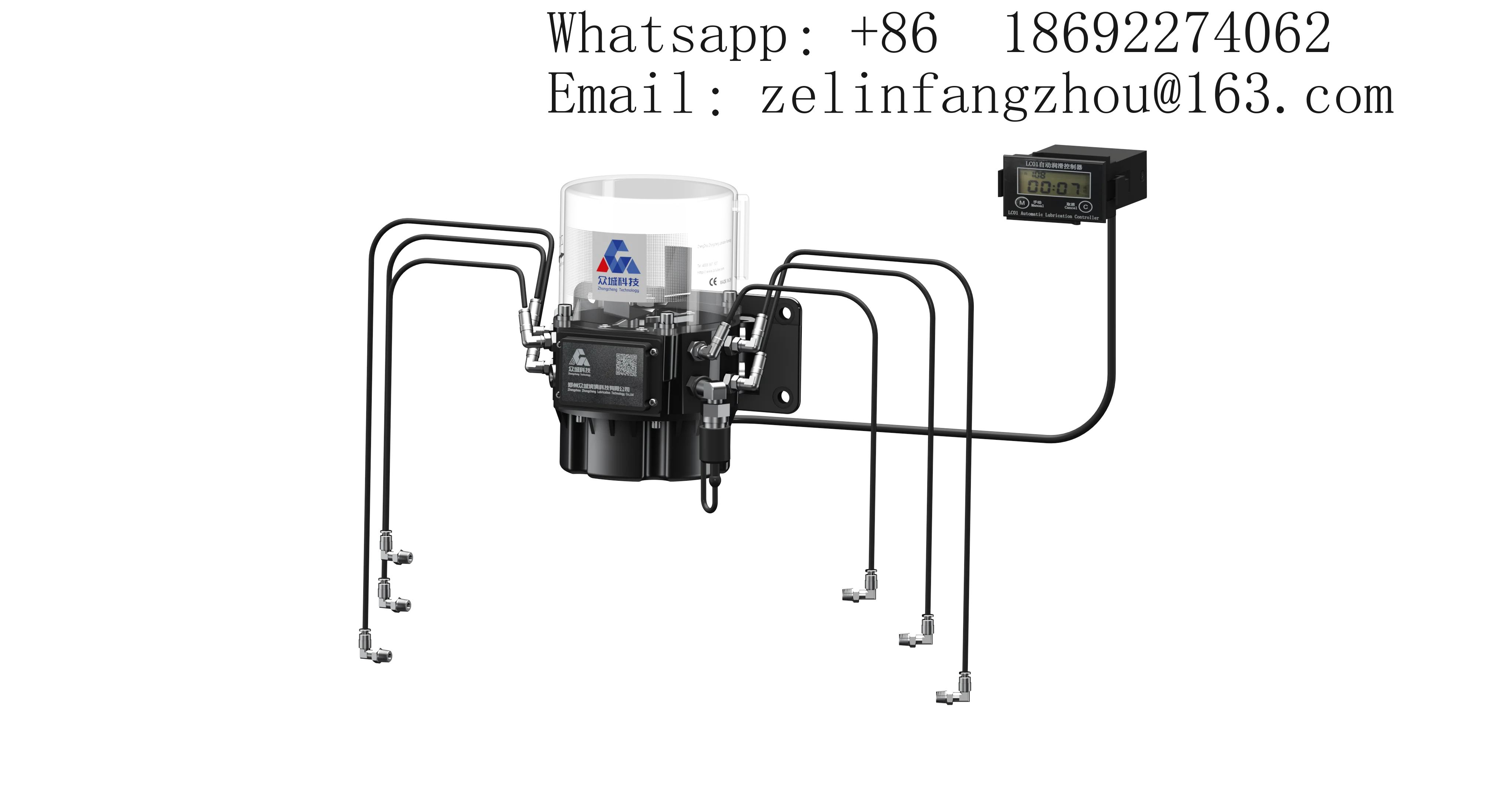 ZCH91 Multi Line Grease Pump Bus Chassis Auto Lubrication System for Commercial Vehicle Truck Heavy Duty Centralized