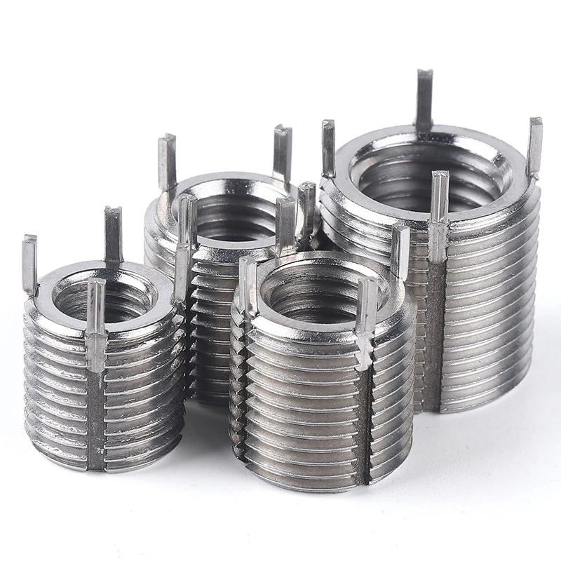 M2-M4 ~ M20-M30 303 Stainless Steel Thread Repair Insert Self-tapping Bushing with Plug Screw Sleeve Nuts