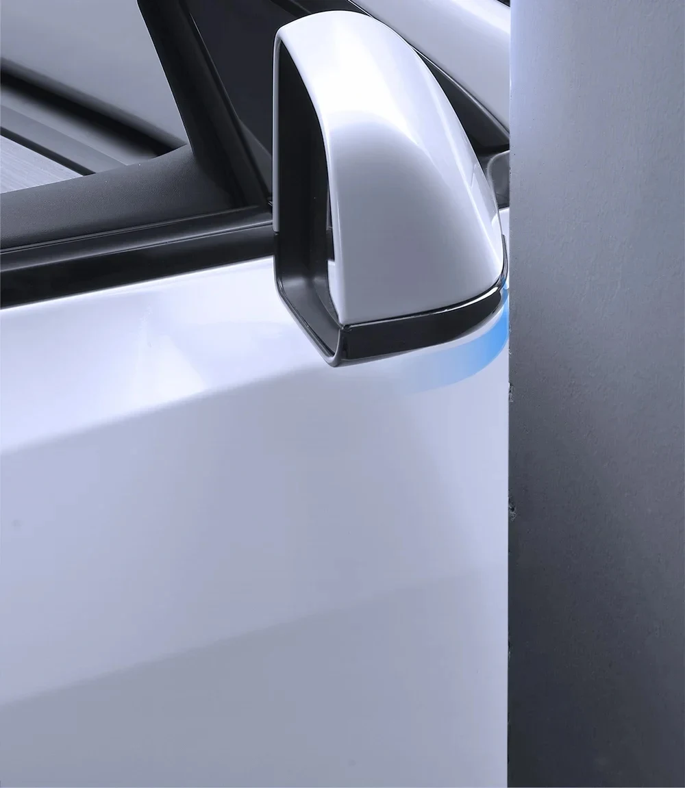 YZ Rückspiegel-Antikollisions-Zierleiste für Tesla Model 3 Highland / Model Y Juniper 2020-2025 Kratzschutz-Aufkleber-Abdeckung – Detail 30