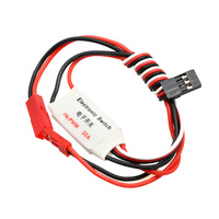 30A Electronic Swith LED Light Controller PWM 3.7-28V RC Remote Switch Bec for Rc Parts LED Airplane/Car Switch Lumier