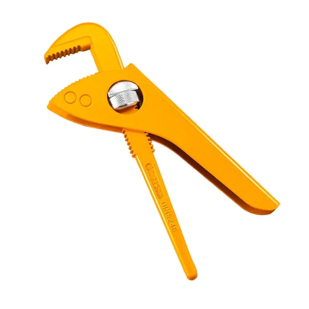 Heavy Duty Plumbing 90 Adjustable Pliers Yellow 90 Degree Adjustable Pliers Oil-Hardened Finish Superior Gripping Forces