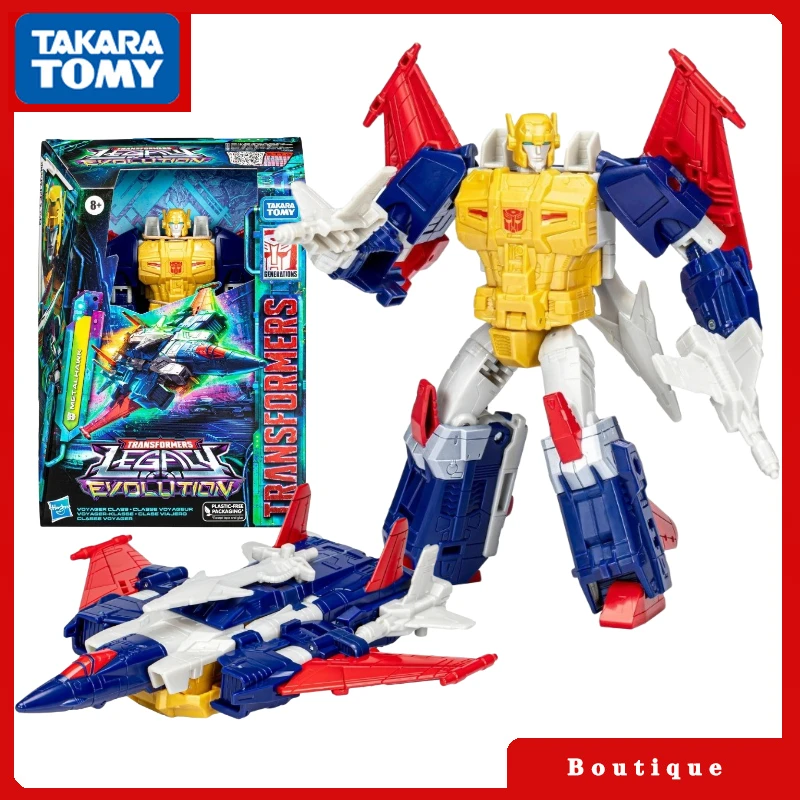 

In Stock Takara Tomy Transformers Toys Legacy Evolution Voyage 18CM Metal Hawk Action Figures Collectible Gifts Classic Hobbies