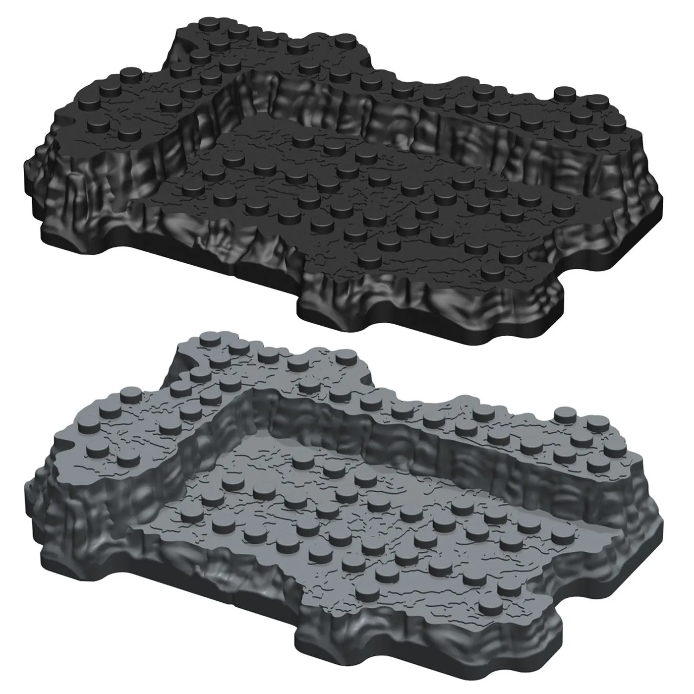 

Набор из 10 базовых пластин для рокария, строительные блоки MOC, аксессуар для моделирования ландшафта, совместим с минифигурками, развивающая игрушка, подарок для детей