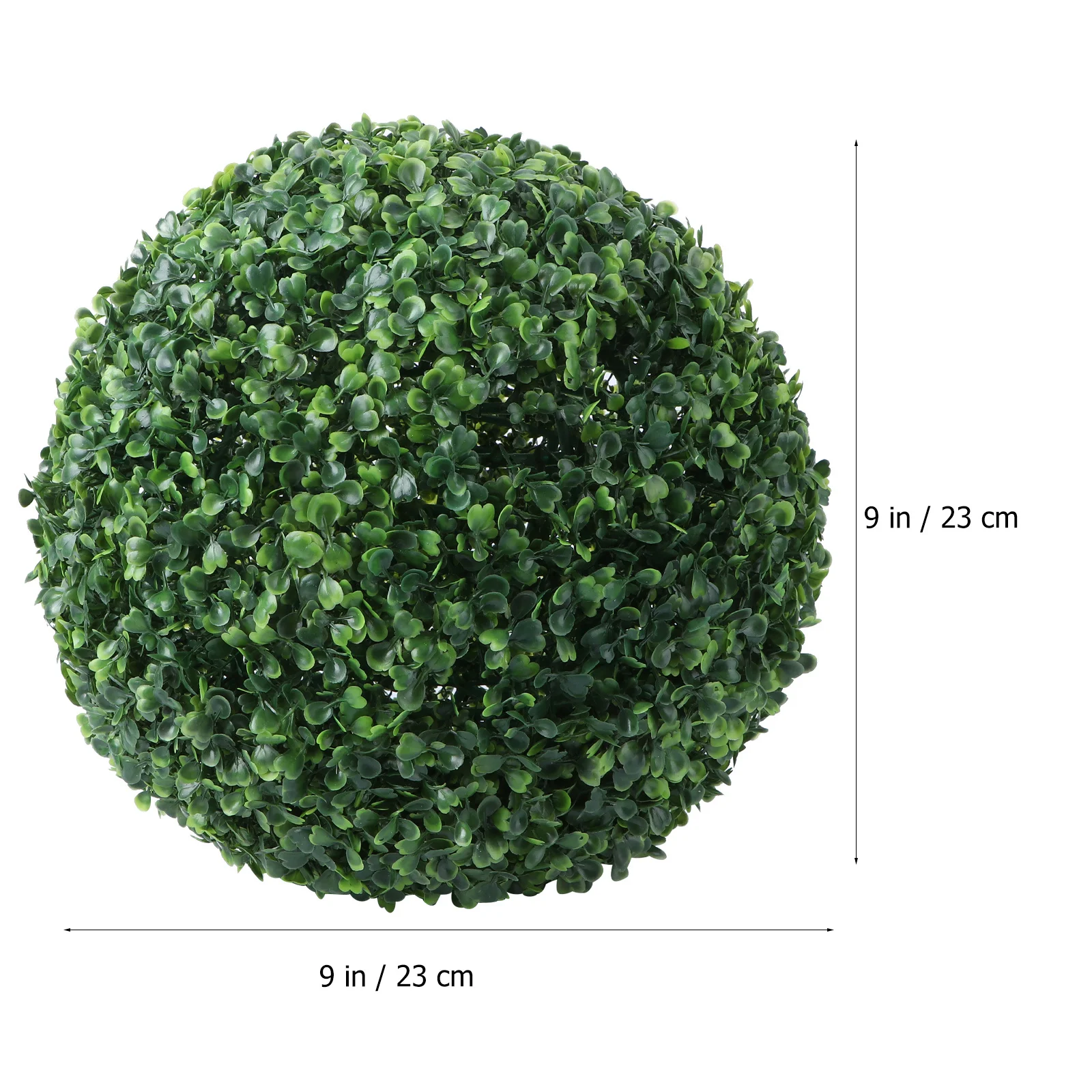 

1Pcs Artificial Grass Ball Lifelike Hanging Plant Ball Decor for Home Wedding Party Ceiling Wall Tree Railing Greenery Sphere