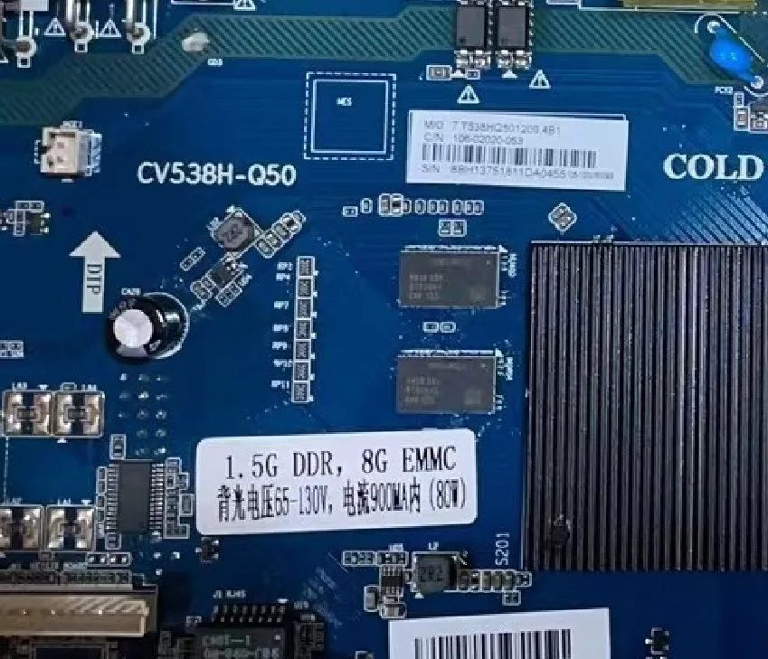 CV538H-Q50    4k WiFi smart TV motherboard 1.5G+8g Multiple specifications, check photos