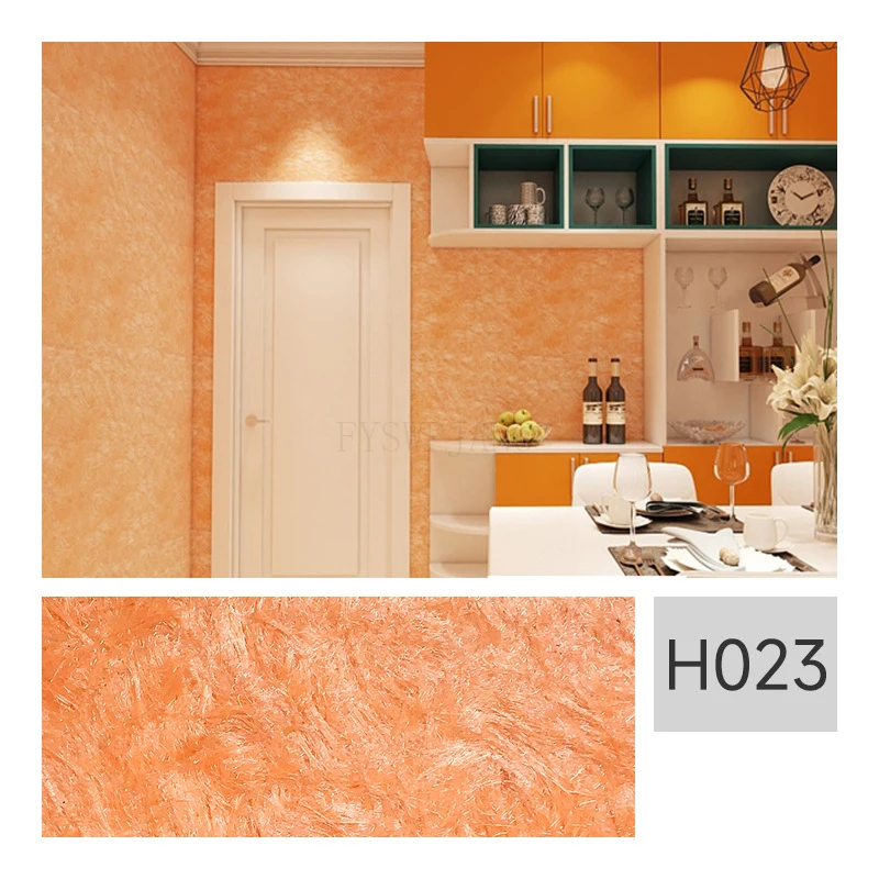 

1KG Wall Clothing Fiber Paint Pure Velvet Living Room Background Wall Decoration Material Self-Brushing Paint Liquid Wallpaper