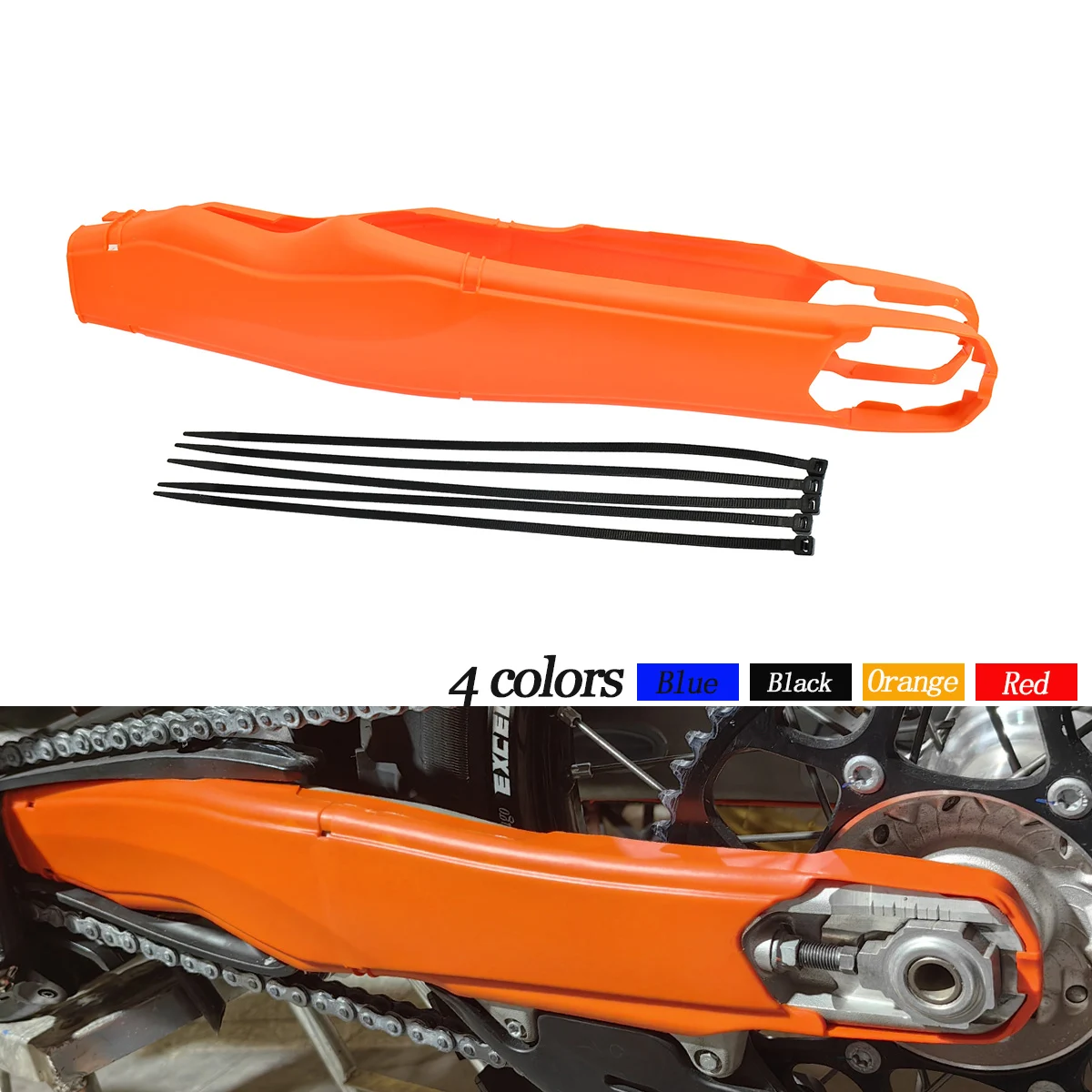 

Motorcycle NEW 2024 Swingarm Swing Arm Protector Cover For KTM SX SXF XC XCF 125 250 300 350 450 Enduro Dirt Pit Bike Parts