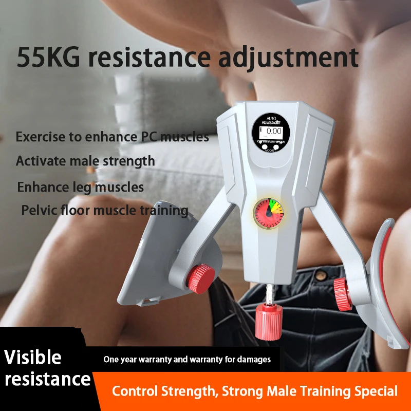 Kegel Trainer PC 55 kg Widerstandsanpassung Muskeltrainer Beckenbodenmuskelreparatur Beinklemme Medialer Beintrainer