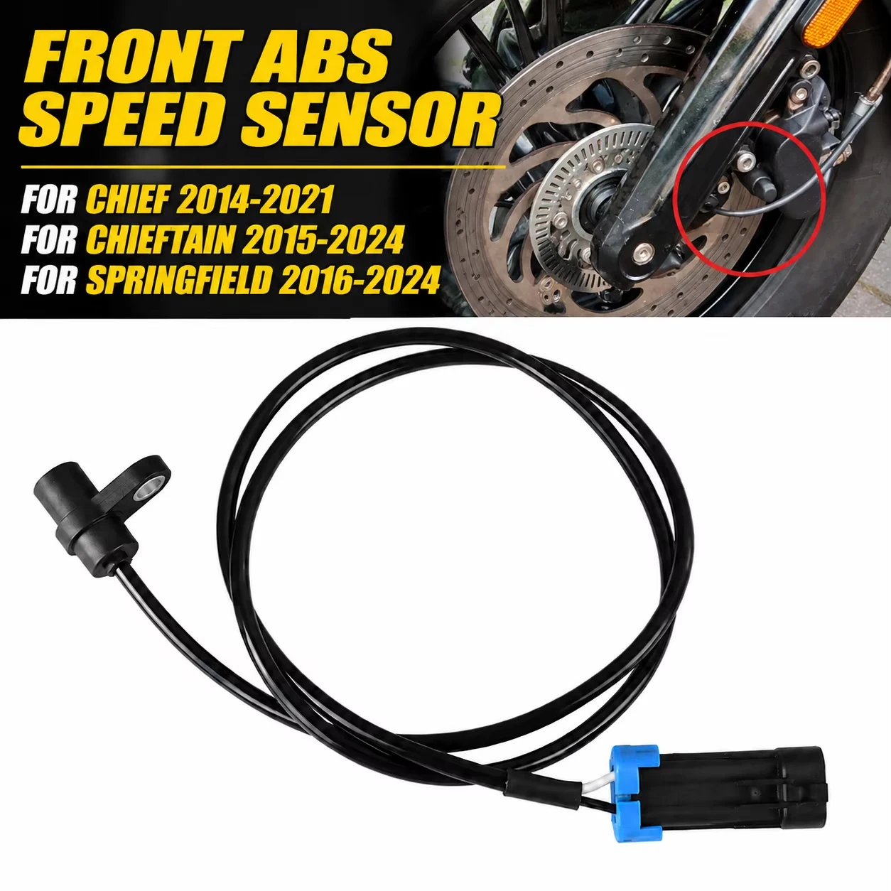 Motorcycle Brake Cable - Câble de capteur de vitesse ABS